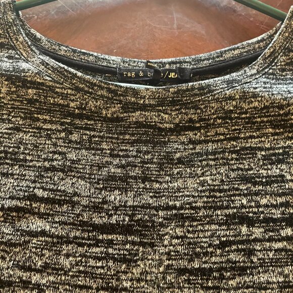 Rag and Bone Cold Shoulder Short Sleeve Sweater - Picture 2 of 3